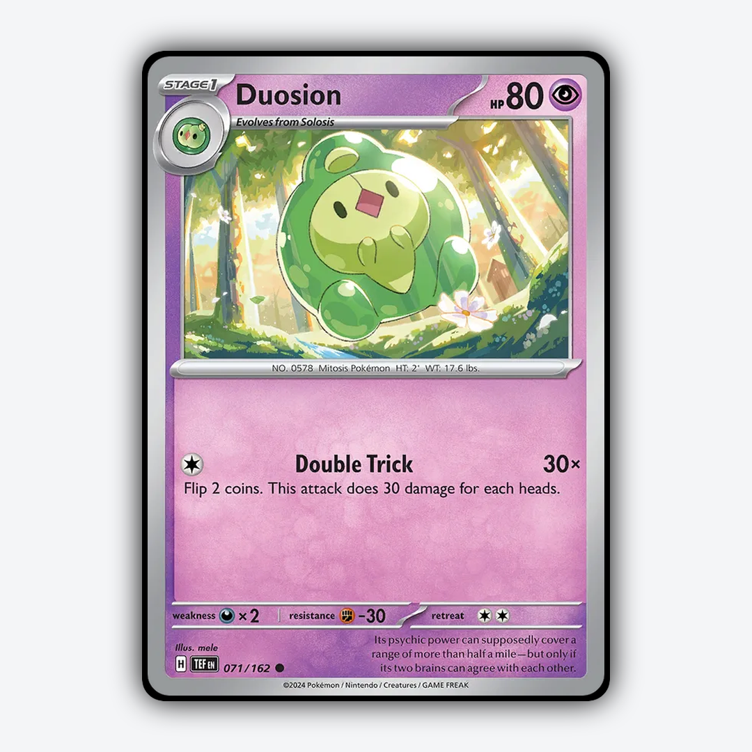 Duosion 071/162 - Temporal Forces Set - Card Rug