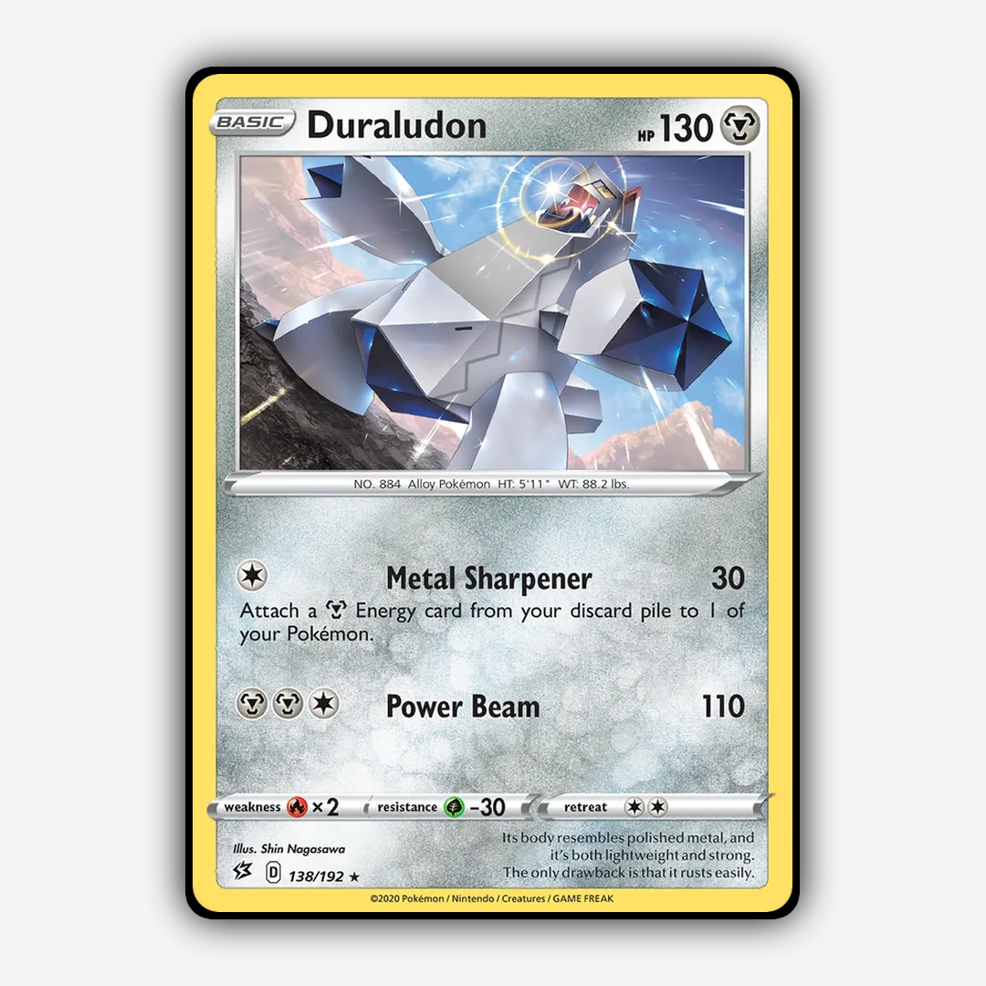 Duraludon 138/192 - Rebel Clash Set - Card Rug
