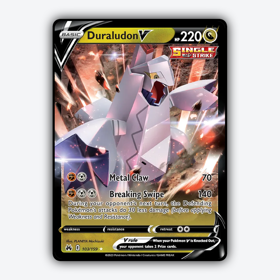 Duraludon V 103/159 - Crown Zenith Set - Card Rug