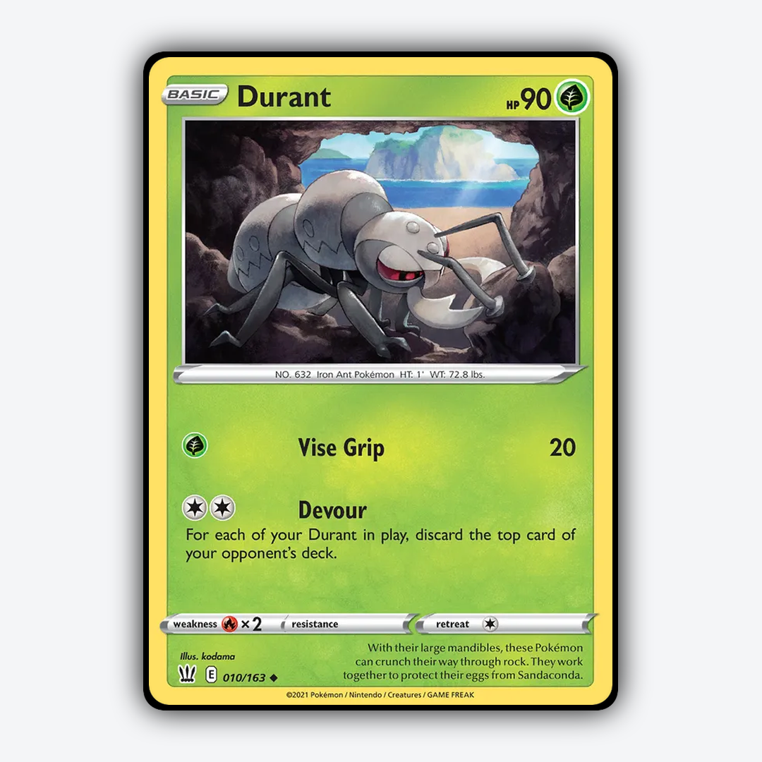 Durant 010/163 - Battle Styles Set - Card Rug