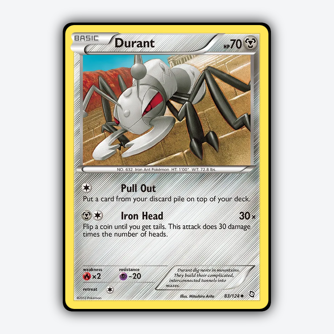 Durant 083/124 - Dragons Exalted Set - Card Rug