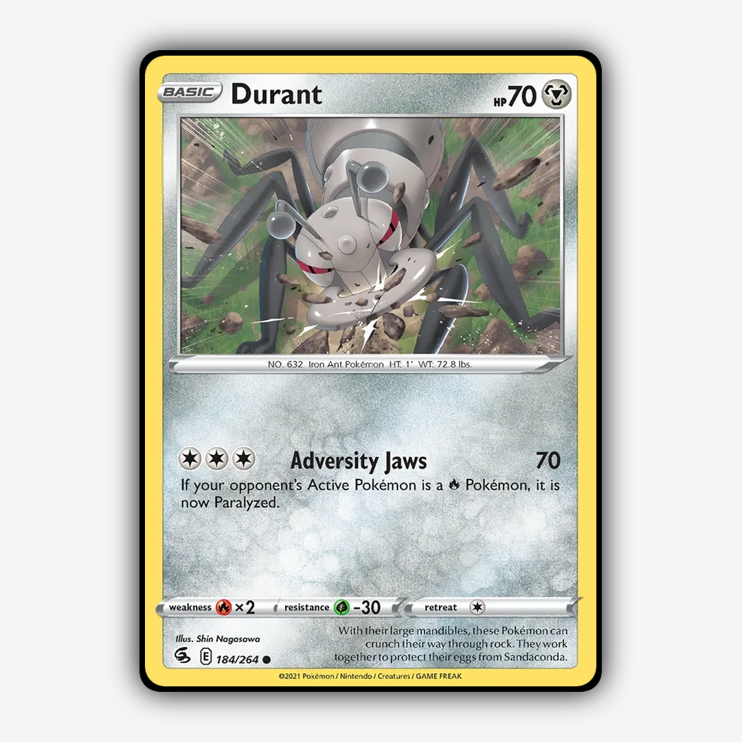 Durant 184/264 - Fusion Strike Set - Card Rug