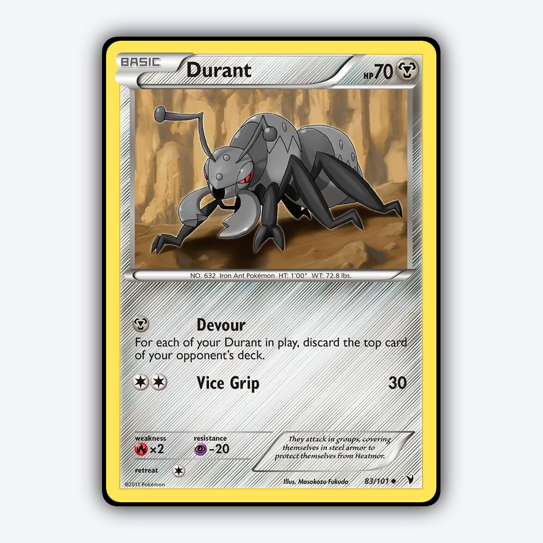 Durant 083/101 - Noble Victories Set - Card Rug