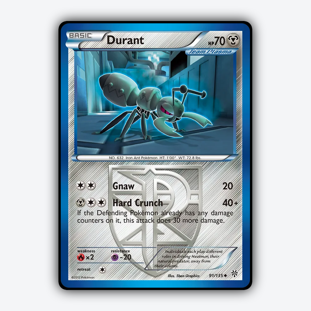 Durant 091/135 - Plasma Storm Set - Card Rug