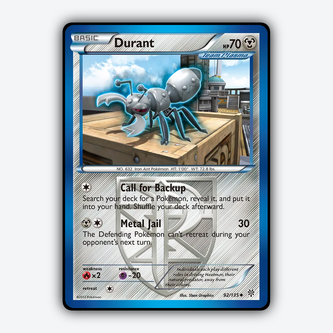 Durant 092/135 - Plasma Storm Set - Card Rug