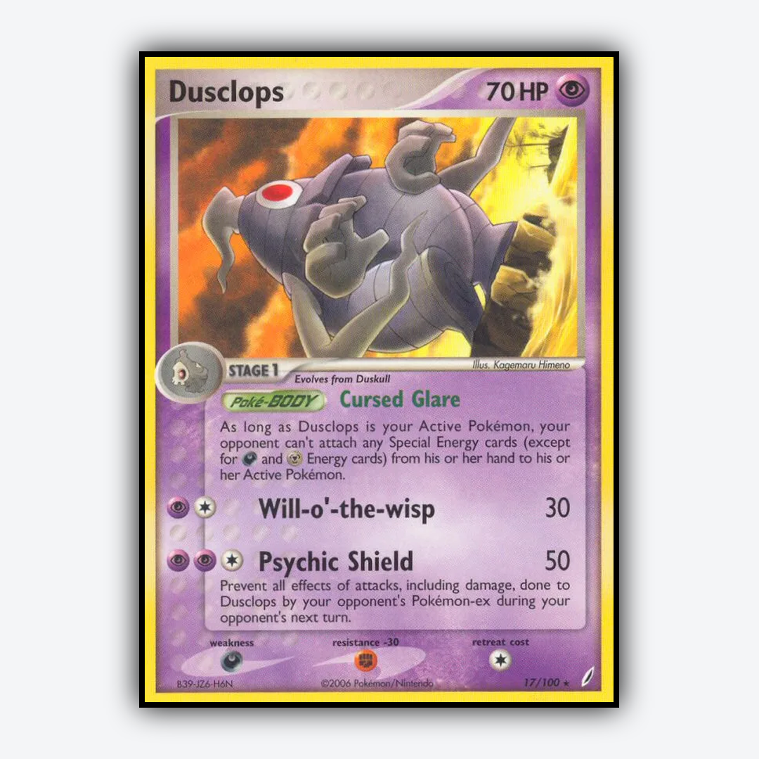 Dusclops 017/100 - Crystal Guardians Set - Card Rug