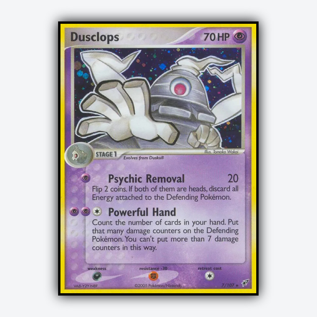 Dusclops 007/107 - Deoxys Set - Card Rug