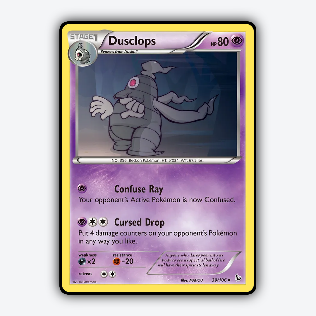 Dusclops 039/106 - Flashfire Set - Card Rug