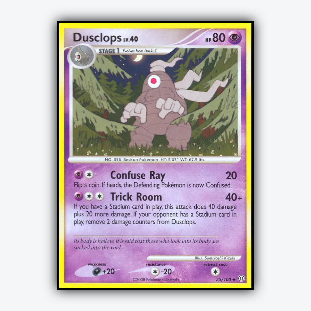 Dusclops 035/100 - Stormfront Set - Card Rug