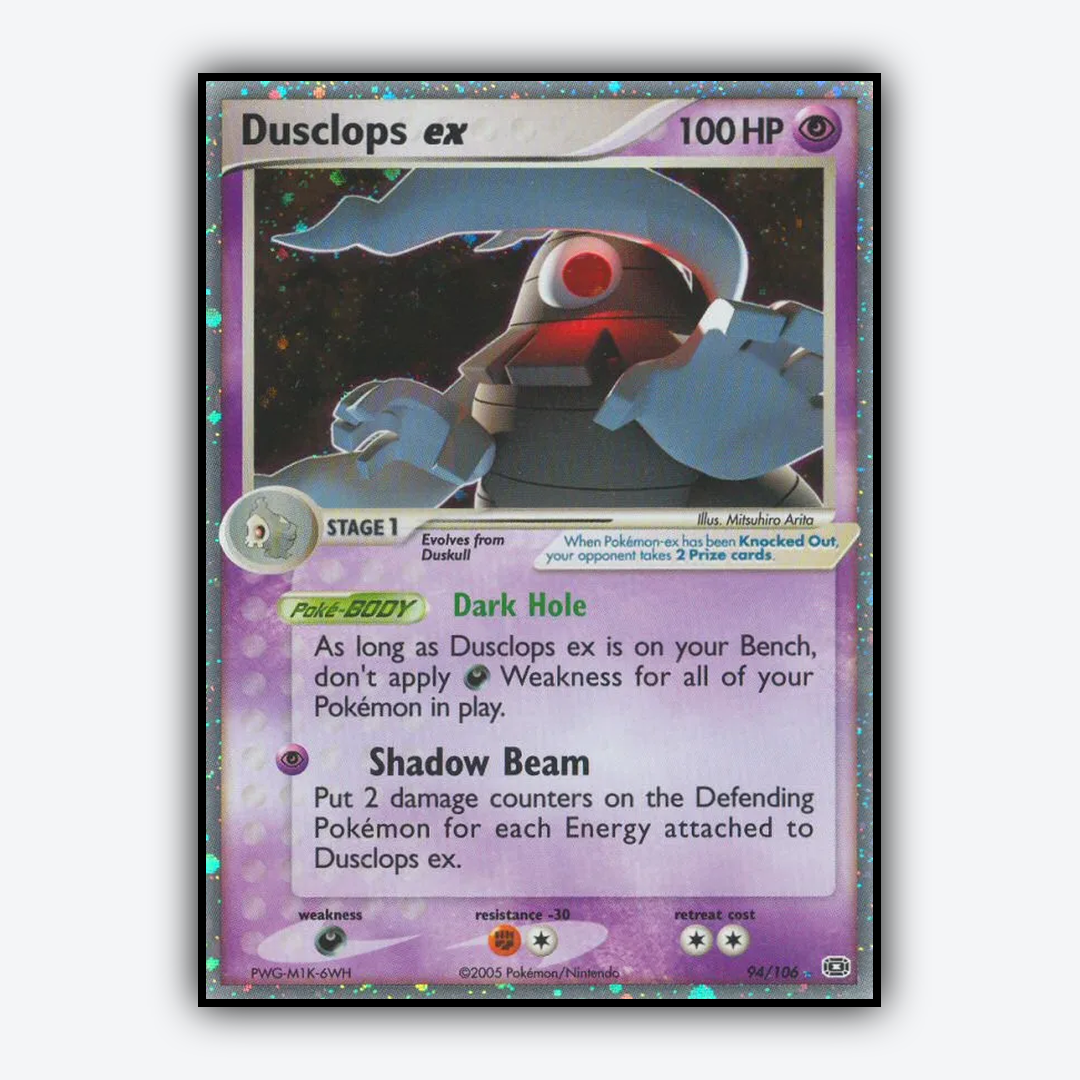 Dusclops ex 094/106 - Emerald Set - Card Rug