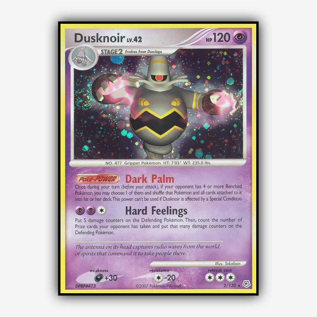 Dusknoir 002/130 - Diamond & Pearl Set - Card Rug
