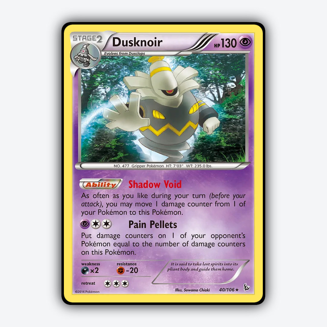 Dusknoir 040/106 - Flashfire Set - Card Rug
