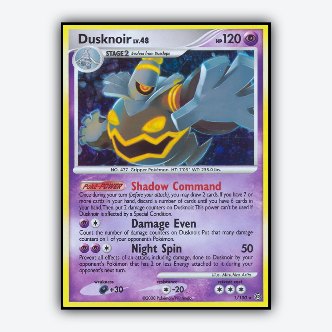 Dusknoir 001/100 - Stormfront Set - Card Rug