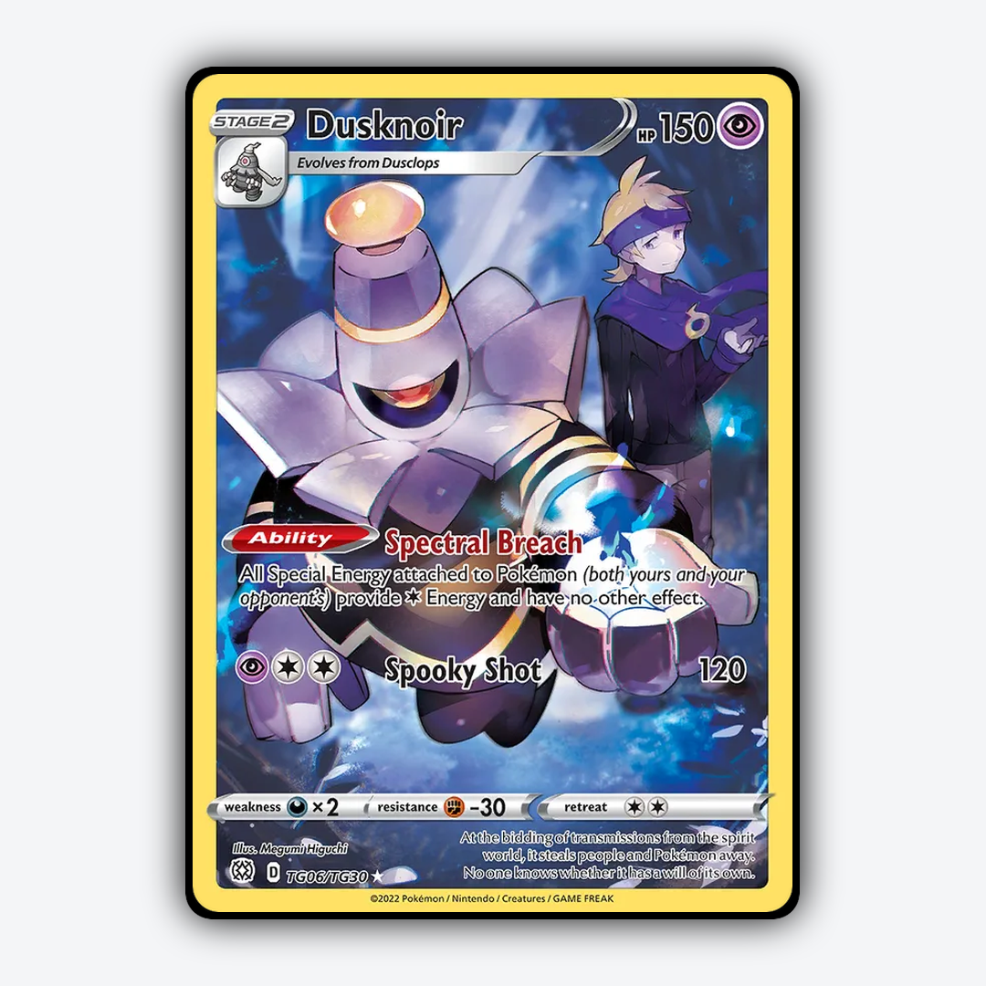 Dusknoir TG006/30 - TG006/30 Brilliant Stars Trainer Gallery Set - Card Rug