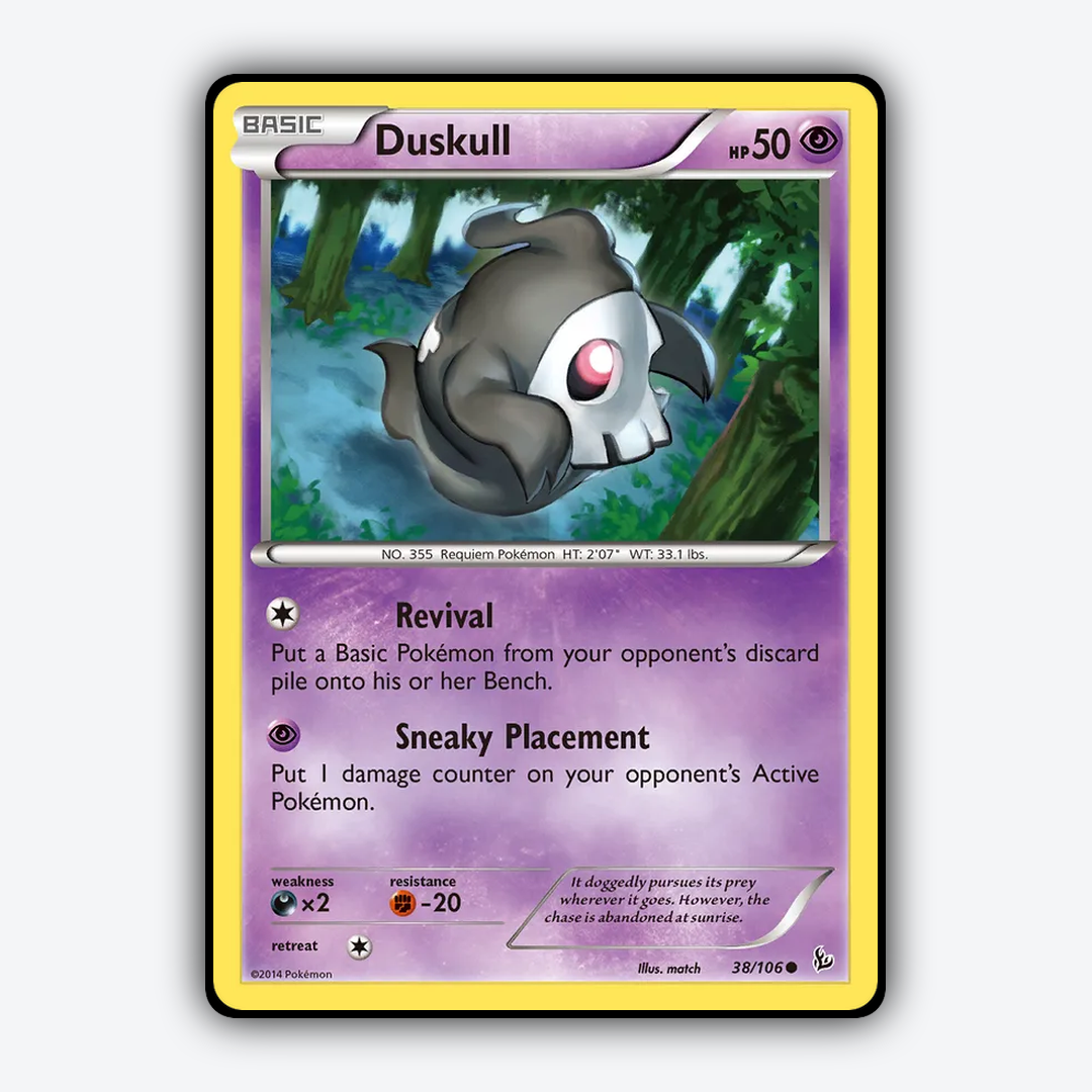 Duskull 038/106 - Flashfire Set - Card Rug
