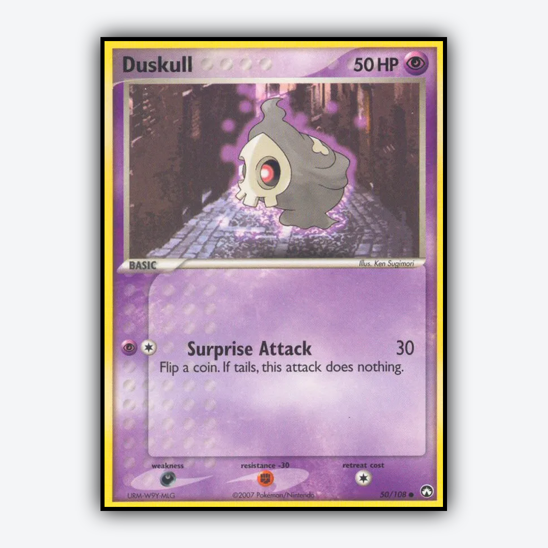 Duskull 050/108 - Power Keepers Set - Card Rug