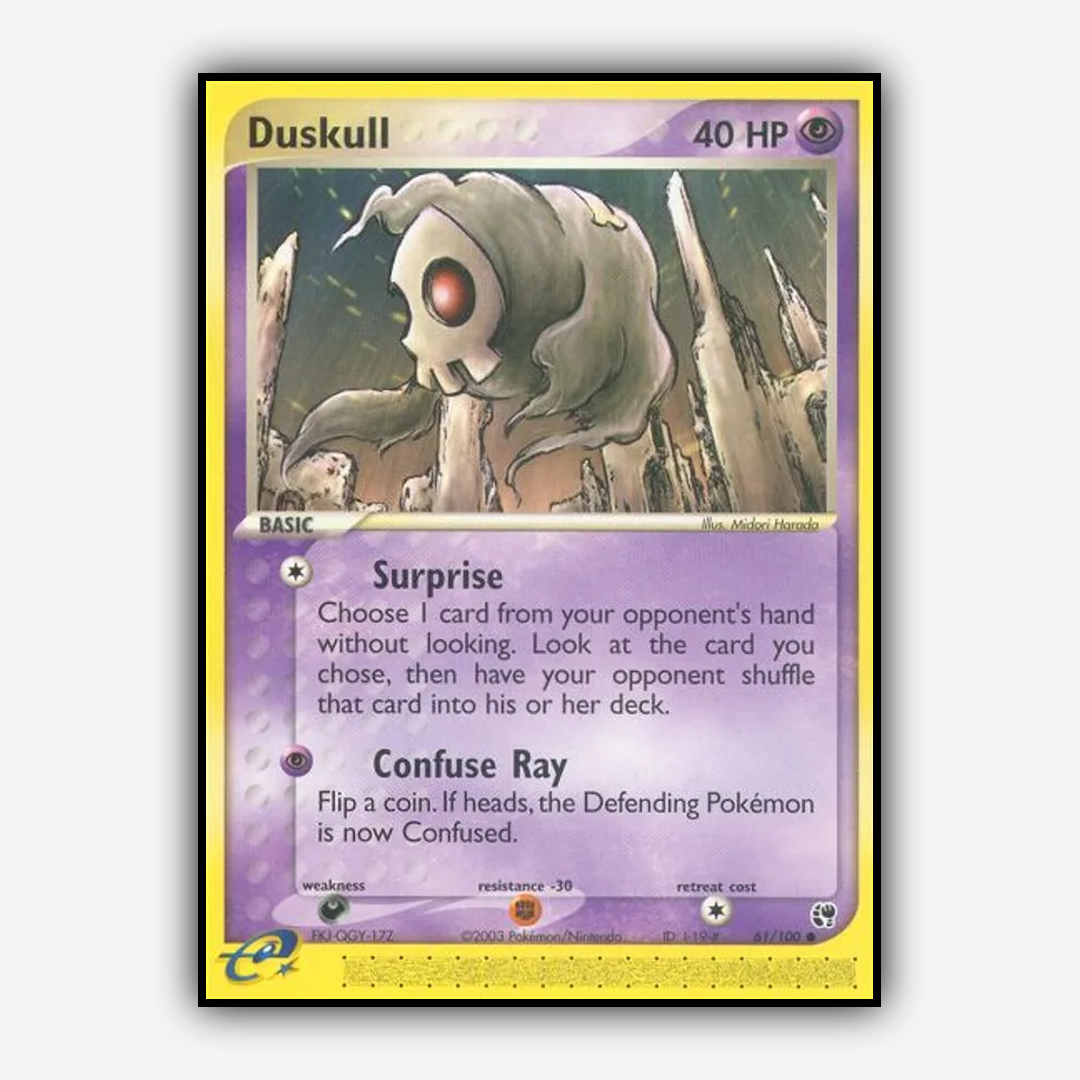 Duskull 061/100 - Sandstorm Set - Card Rug