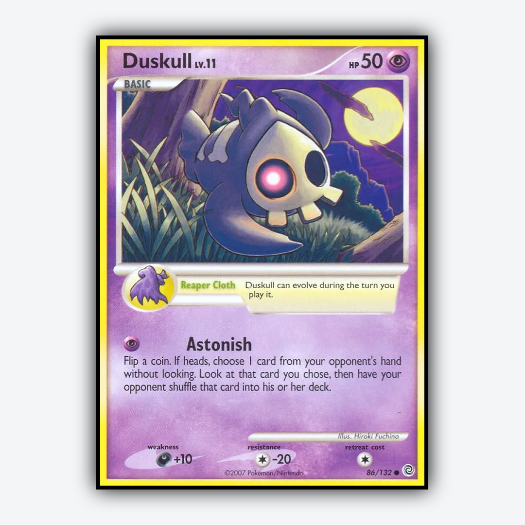 Duskull 086/132 - Secret Wonders Set - Card Rug