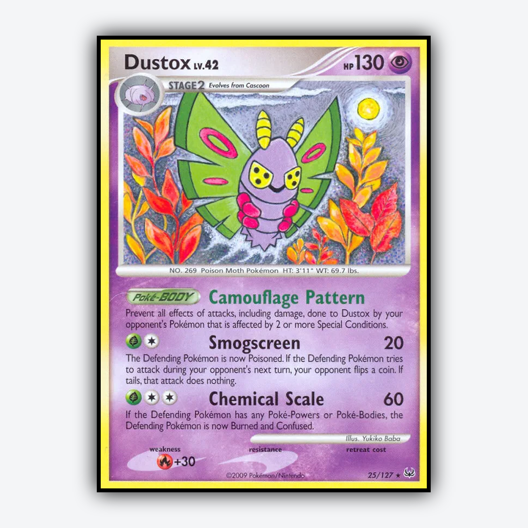 Dustox 025/127 - Platinum Set - Card Rug