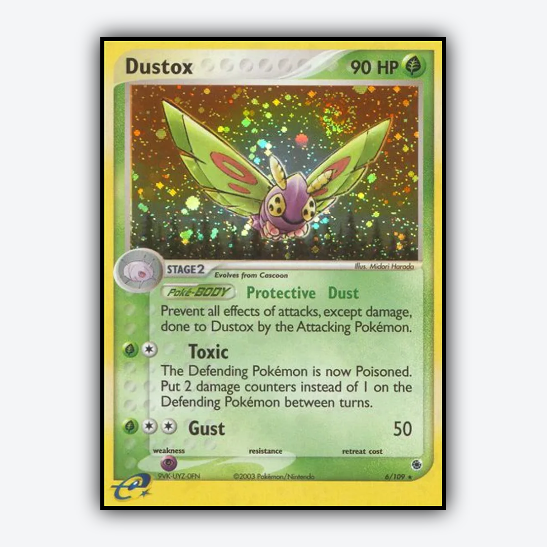Dustox 006/109 - Ruby & Sapphire Set - Card Rug