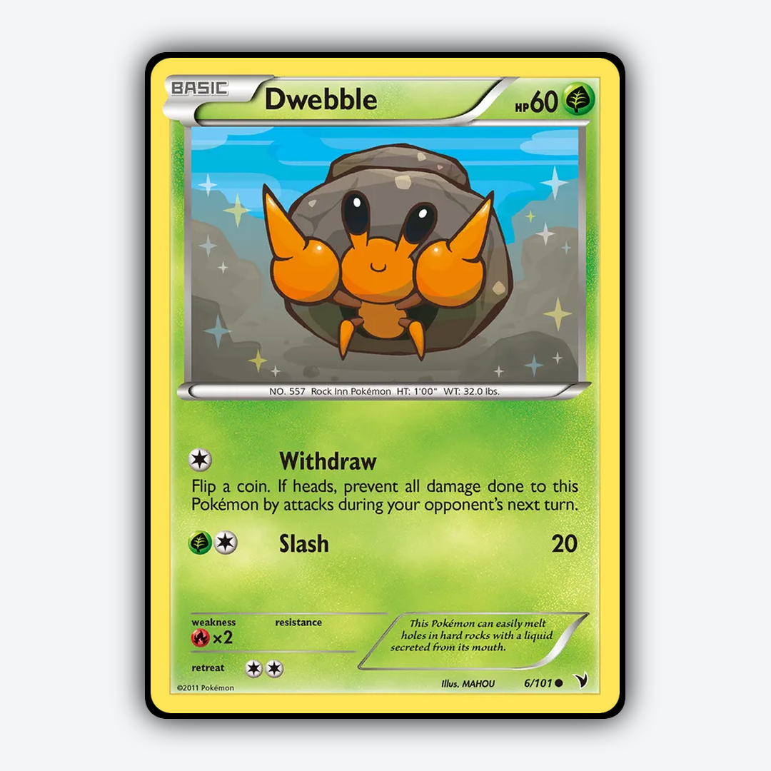 Dwebble 006/101 - Noble Victories Set - Card Rug