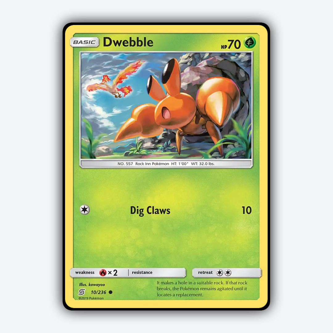 Dwebble 010/236 - Unified Minds Set - Card Rug