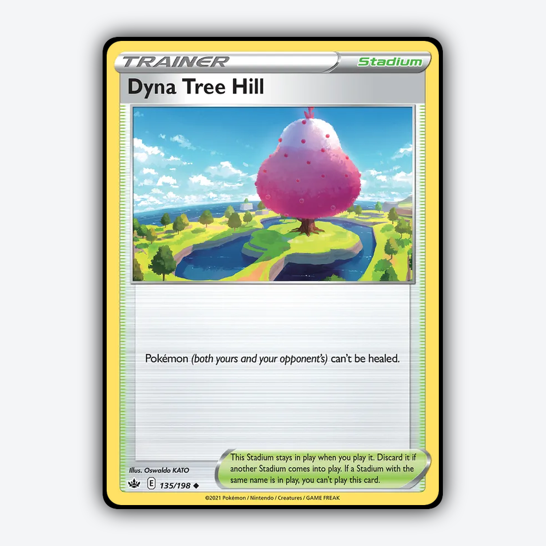 Dyna Tree Hill 135/198 - Chilling Reign Set - Card Rug