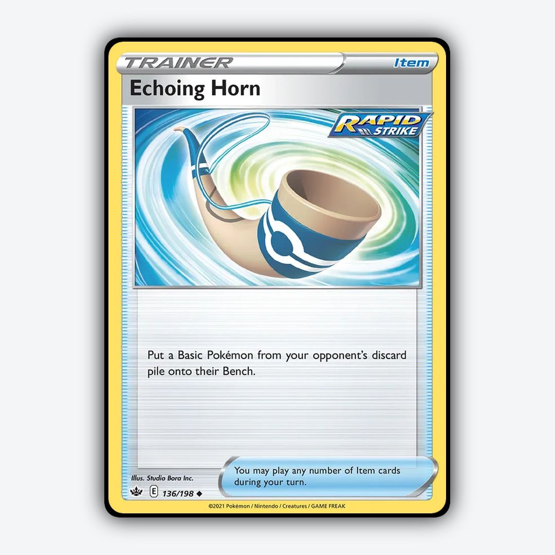 Echoing Horn 136/198 - Chilling Reign Set - Card Rug