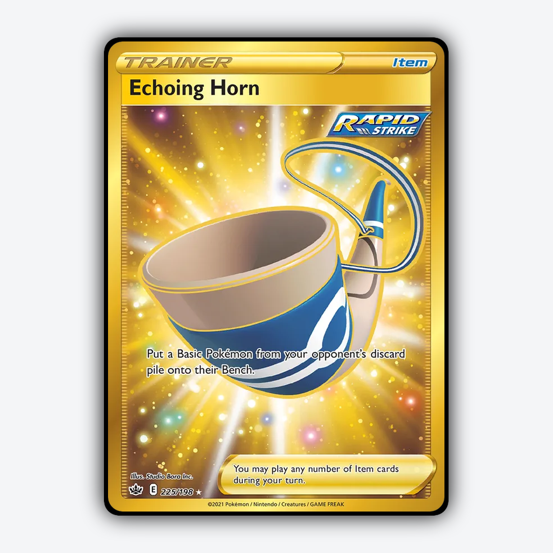Echoing Horn 225/198 - Chilling Reign Set - Card Rug