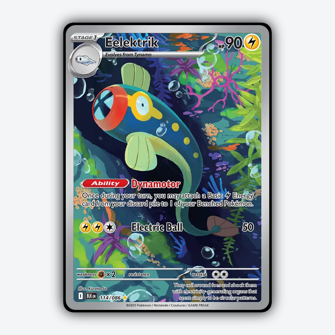 Eelektrik #114 - Black Bolt Set - Card Rug