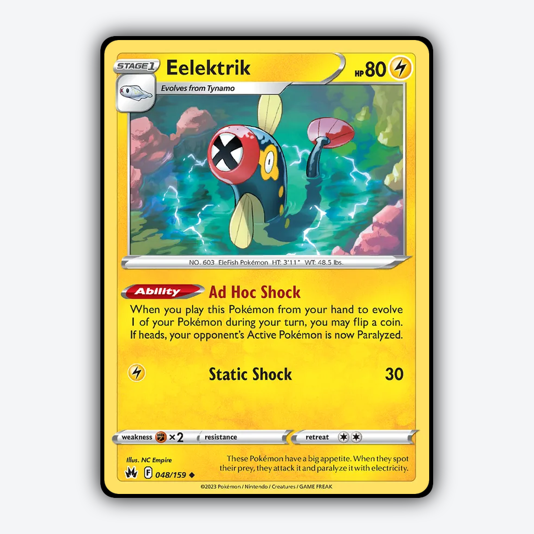 Eelektrik 048/159 - Crown Zenith Set - Card Rug
