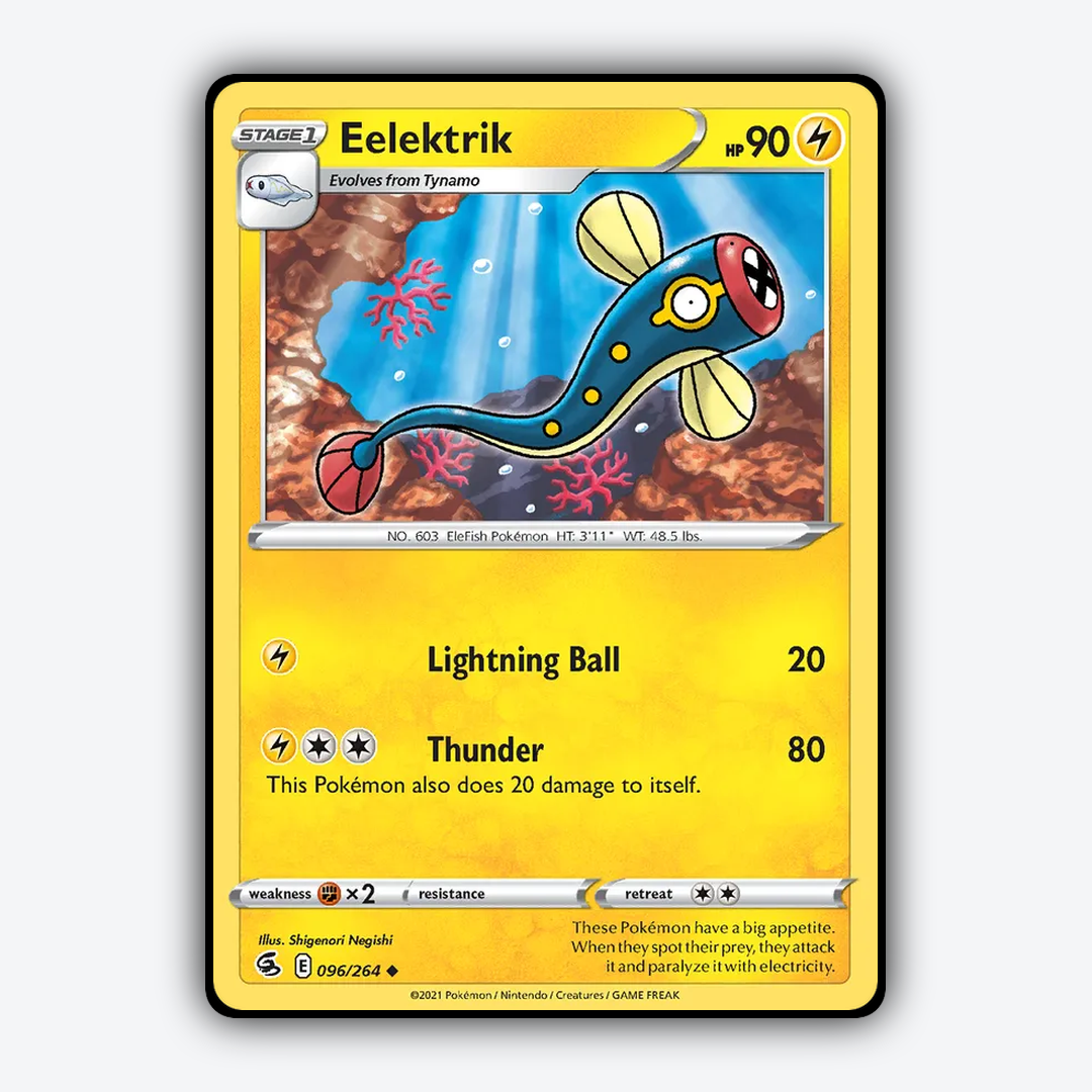Eelektrik 096/264 - Fusion Strike Set - Card Rug