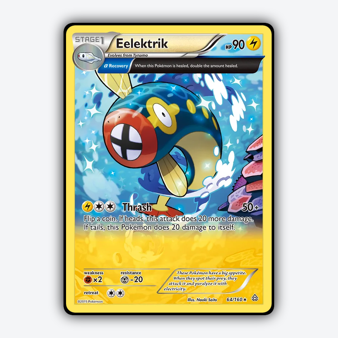 Eelektrik 064/160 - Primal Clash Set - Card Rug