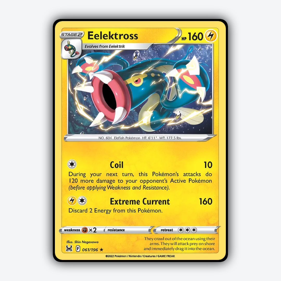 Eelektross 061/196 - Lost Origin Set - Card Rug