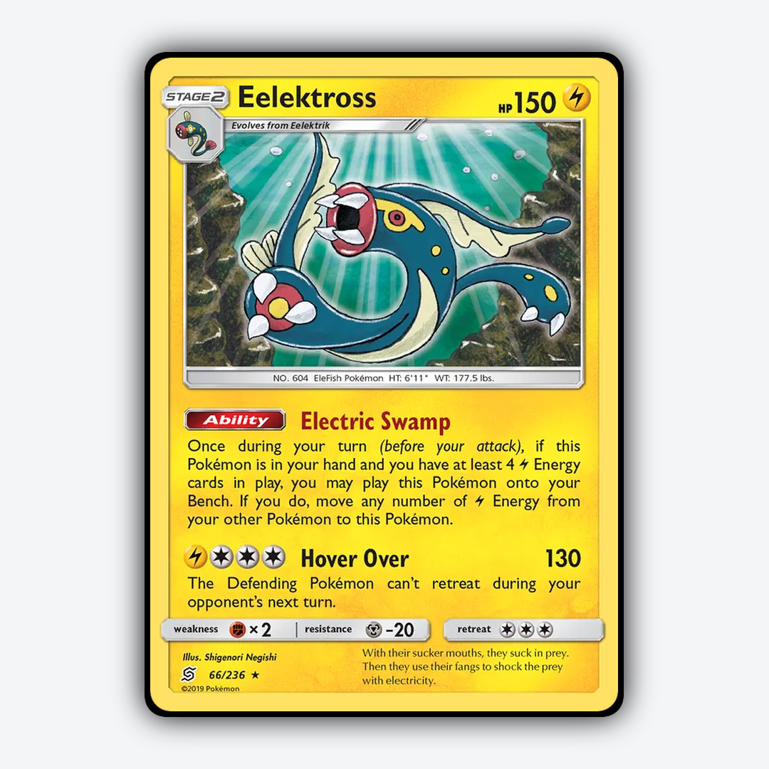 Eelektross 066/236 - Unified Minds Set - Card Rug