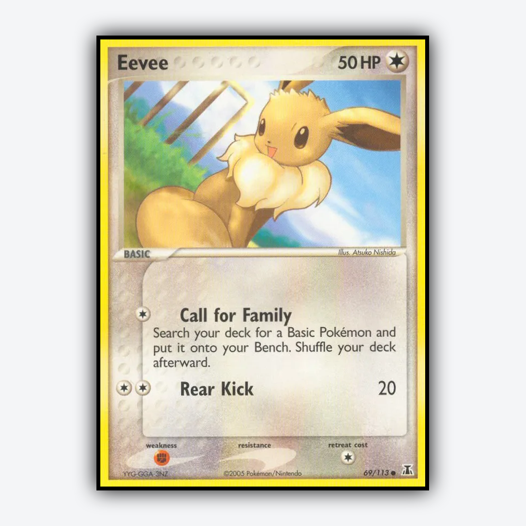 Eevee 069/113 - Delta Species Set - Card Rug