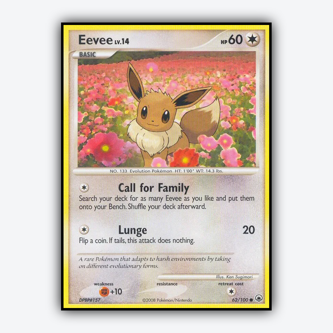 Eevee 062/100 - Majestic Dawn Set - Card Rug