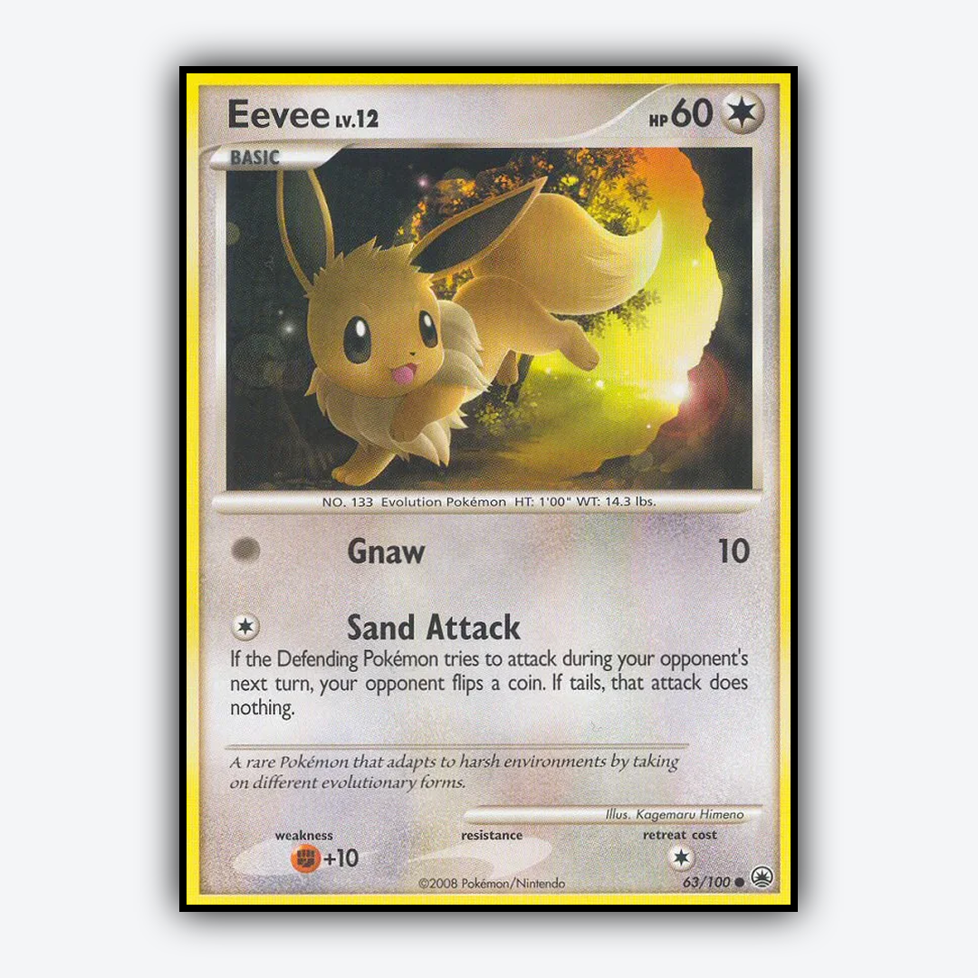Eevee 063/100 - Majestic Dawn Set - Card Rug