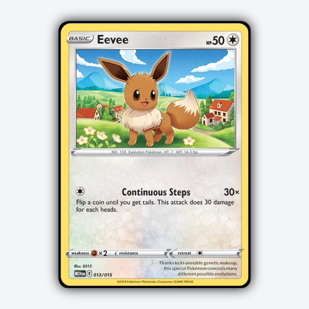 Eevee 013 - McDonald's Collection 2025 Set - Card Rug