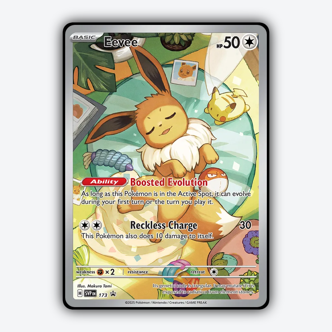 Eevee #173 - Scarlet & Violet Black Star Promos Set - Card Rug