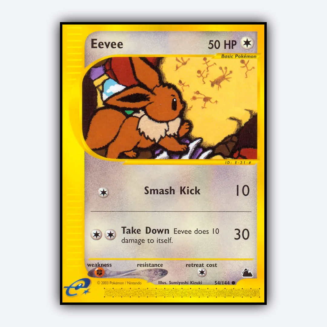 Eevee 054/144 - Skyridge Set - Card Rug