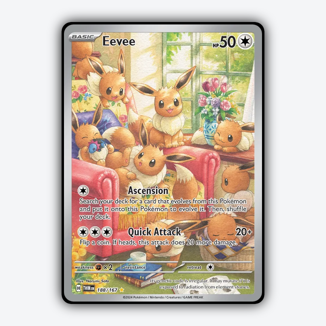 Eevee #188 - Twilight Masquerade Set - Card Rug