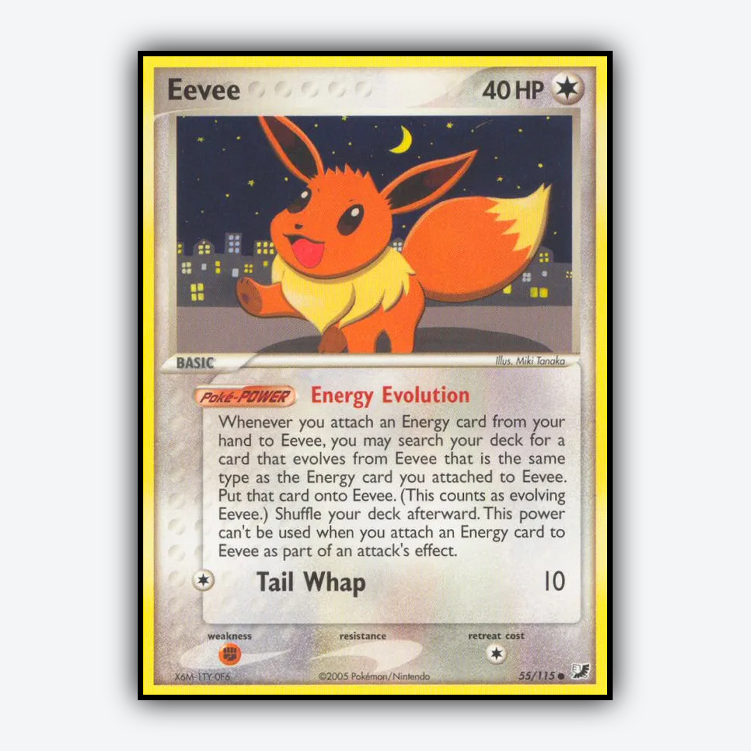 Eevee 055/115 - Unseen Forces Set - Card Rug