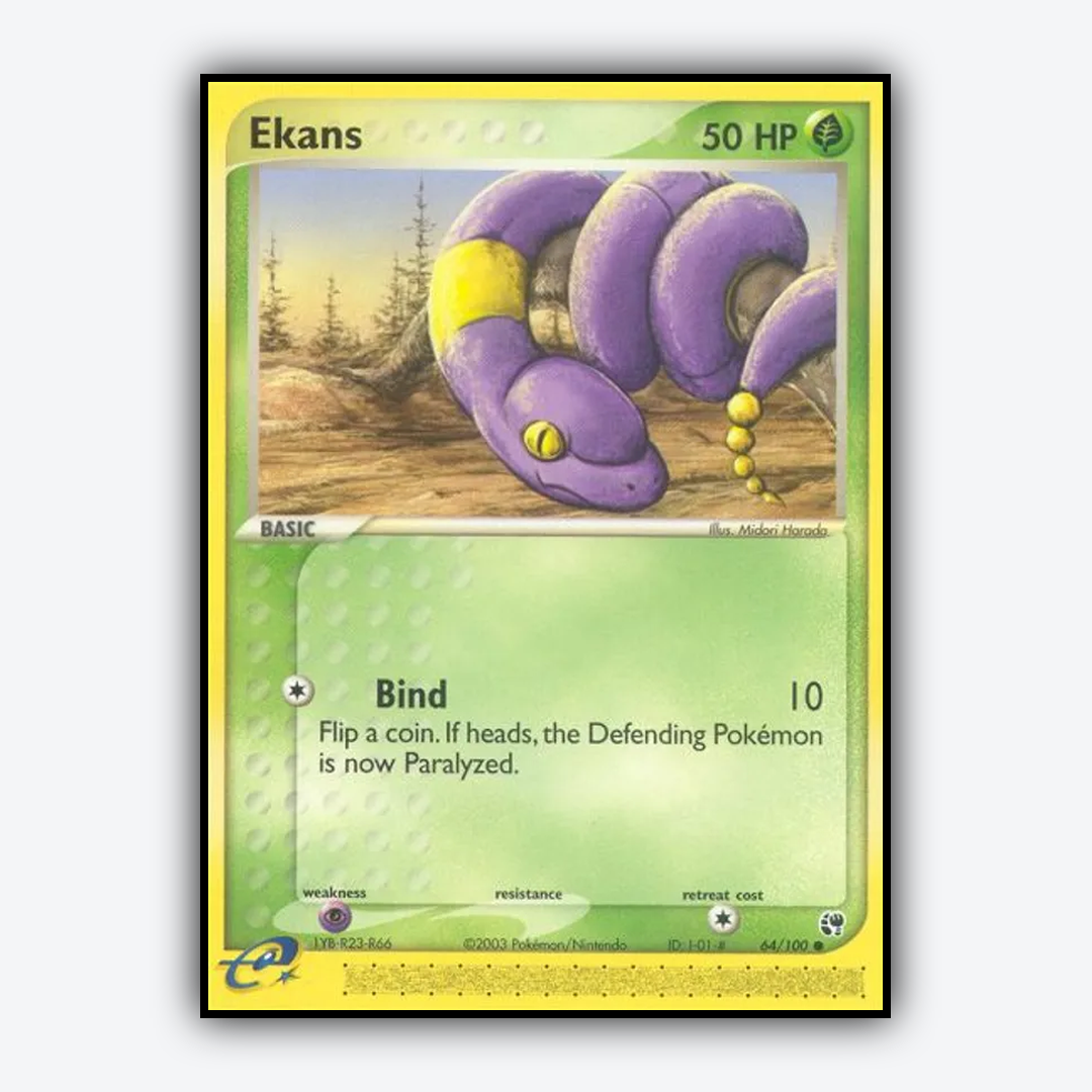 Ekans 064/100 - Sandstorm Set - Card Rug