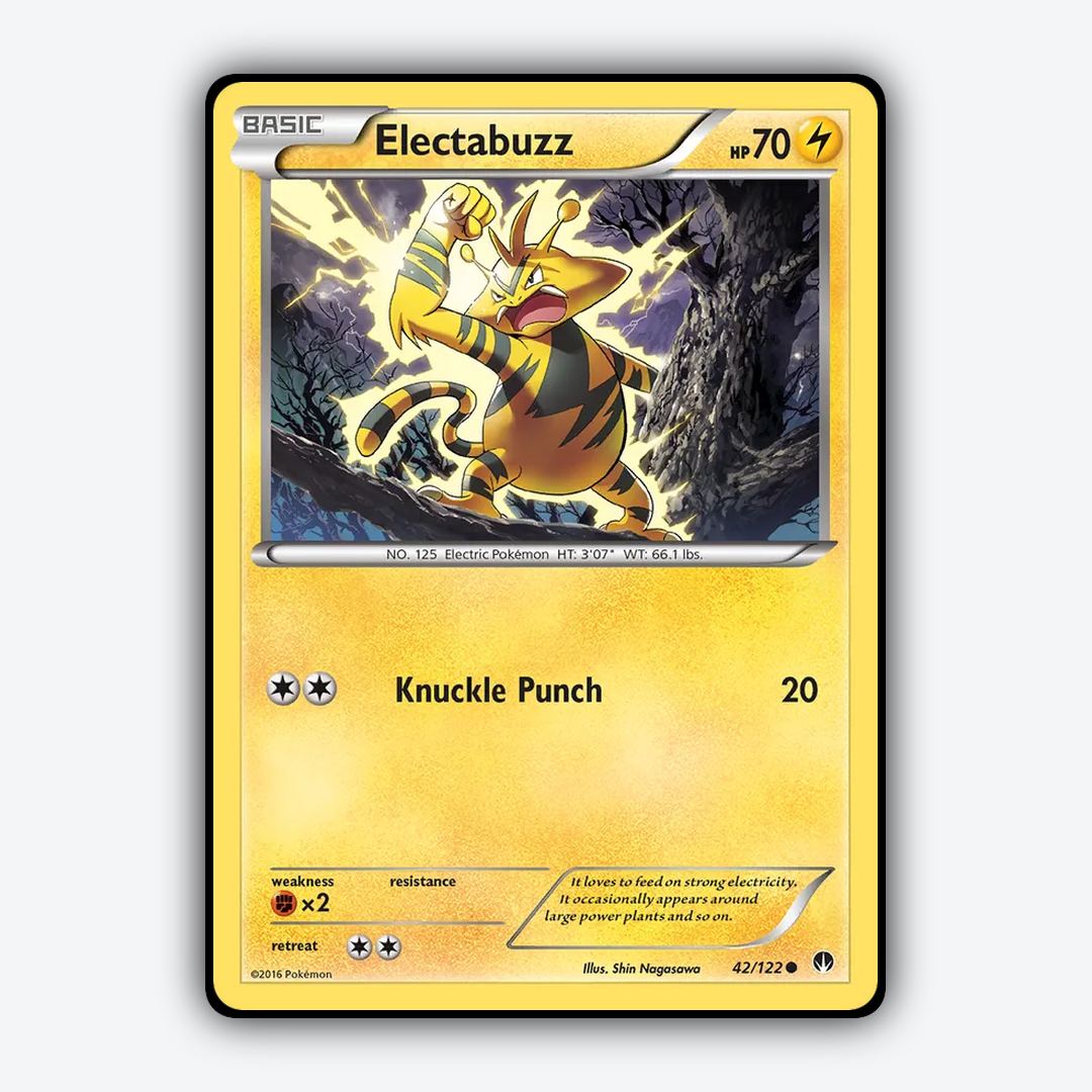 Electabuzz 042/122 - BREAKpoint Set - Card Rug