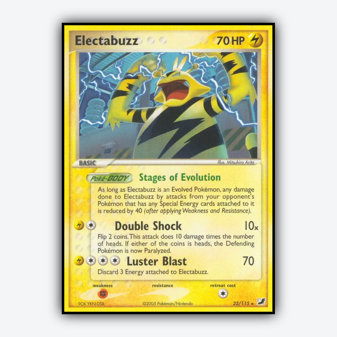 Electabuzz 022/115 - Unseen Forces Set - Card Rug