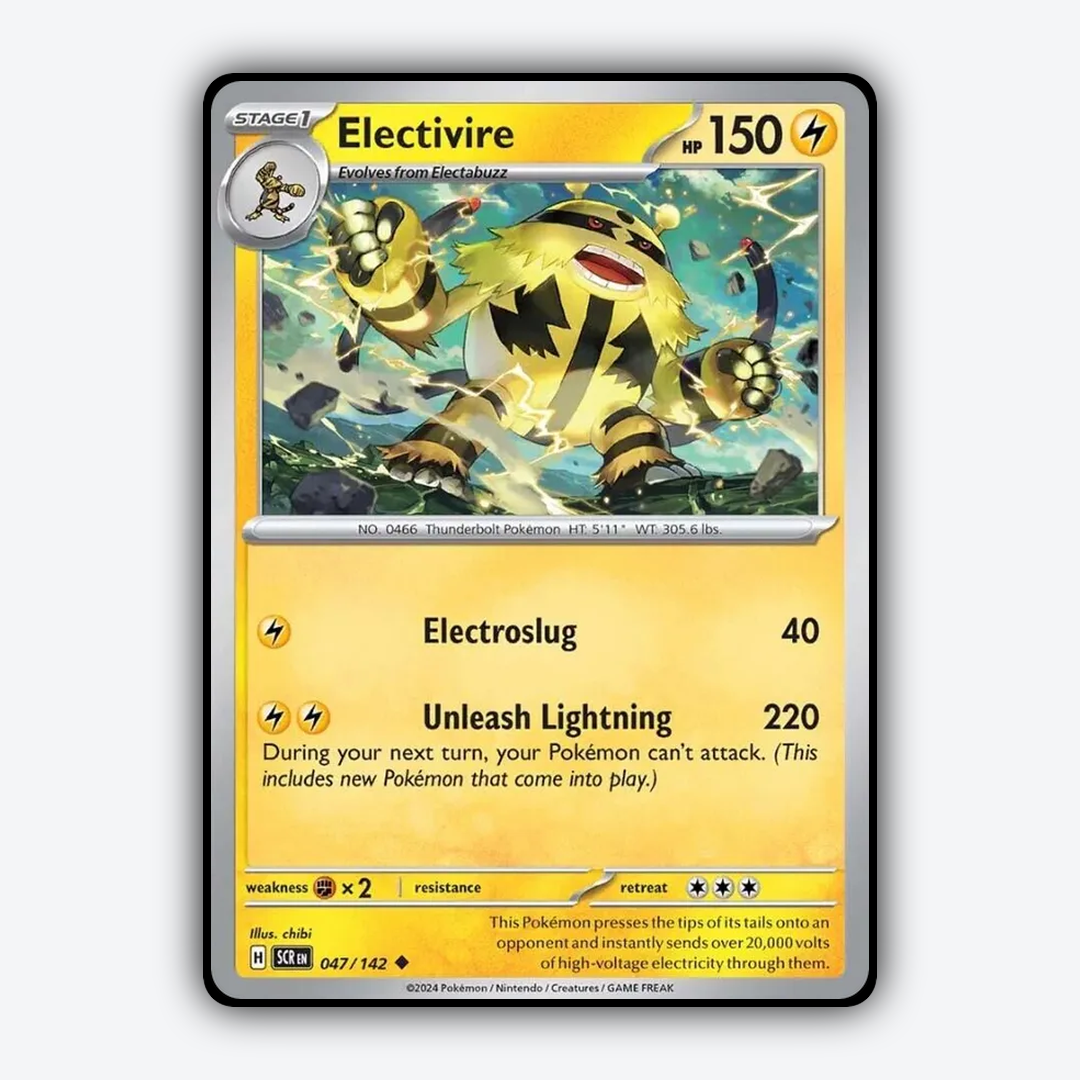 Electivire 047/142 - Stellar Crown Set - Card Rug