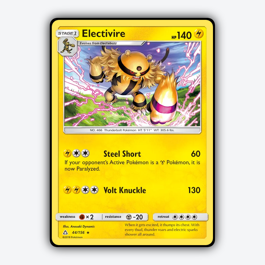 Electivire 044/156 - Ultra Prism Set - Card Rug