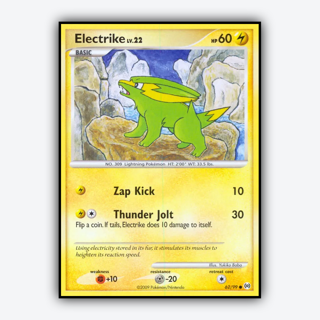 Electrike 062/99 - Arceus Set - Card Rug