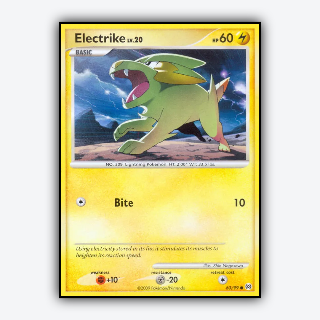 Electrike 063/99 - Arceus Set - Card Rug